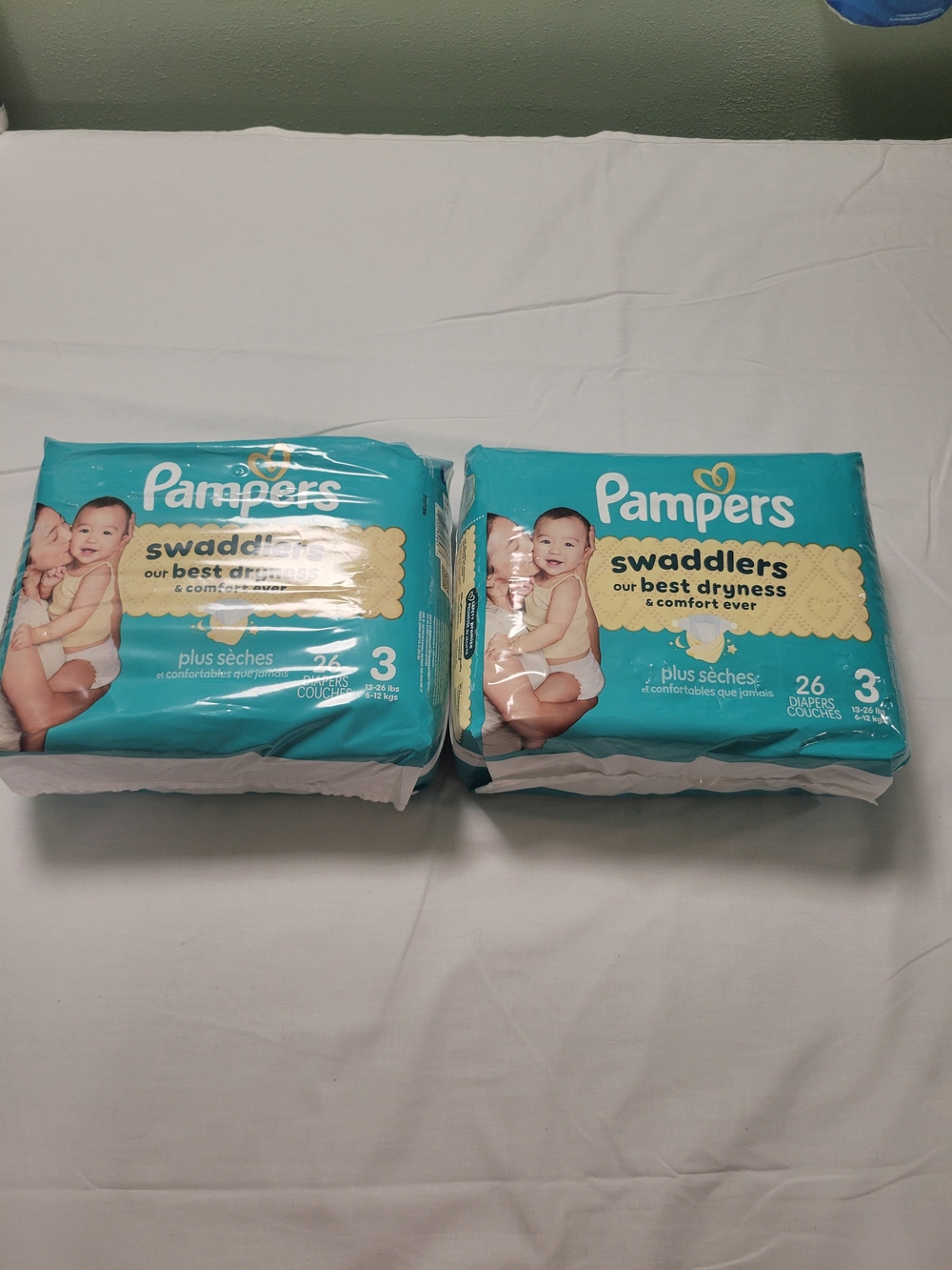 Pampers Swaddlers Size 3 Diapers - Teal Pack (26 ct)